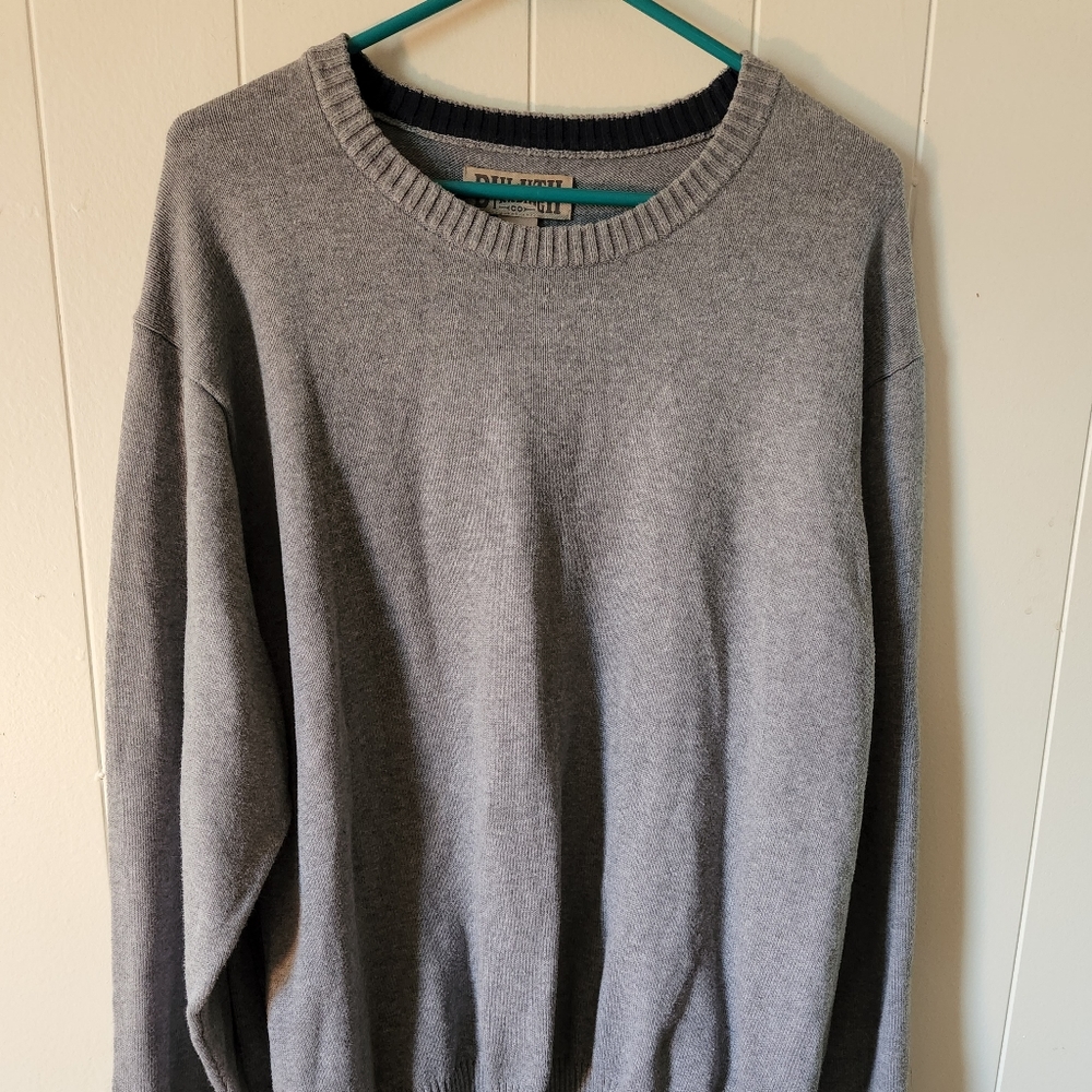 Duluth Trading Co 2XL Gray Sweater